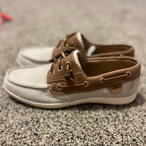 Glitter sperry boat shoes size 7 nwt
